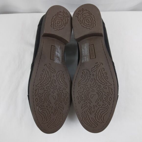 Rockport Cobb Hill Crosbie Slip On Loafer Black Leather Comfort Womens 7.5 - Picture 13 of 15